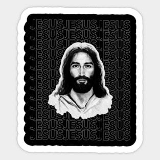 Jesus Jesus Jesus Sticker